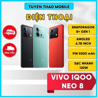 Điện thoại vivo iqoo neo 8 - snapdragon 8+ gen 1