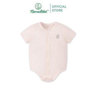 (MamanBébé chính hãng) Body chip cộc tay La Pomme đính sticker