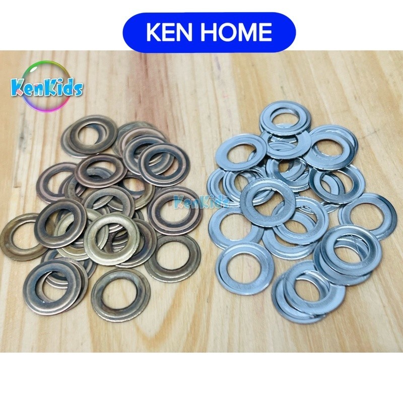 [HỎA TỐC] 25g Long đền mặt sau cho khoen ore bọc lỗ tròn (mắt cáo) - 5mm / 6mm   KEN HOME