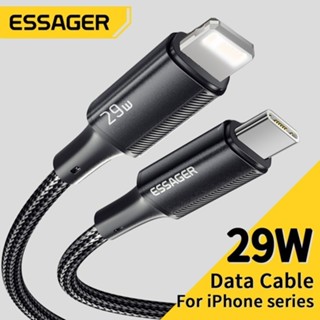 Essager 29W PD Sạc Nhanh Loại C Sang L Dây Dữ Liệu Cho iphone 14 13 12 11 X Xr