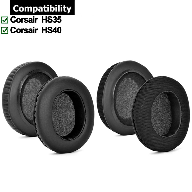 Đệm Tai Tương Thích Với Tai Nghe Corsair HS35 HS40 - Bịt Tai Thay Thế