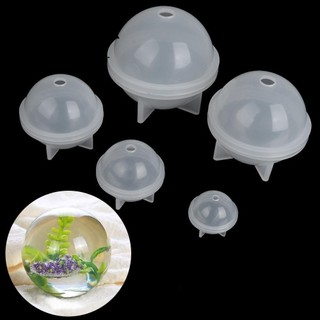 YYlingx Khuôn silicon tròn tạo hình quả cầu trang trí đa dụng