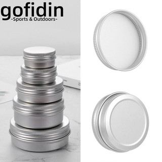 gofidin Nhôm Rỗng Đựng Dầu Sáp Tiện Dụng|Hộp Thiếc Nhỏ Đựng Đồ Trang Điểm Có Thể Tái Sử Dụng