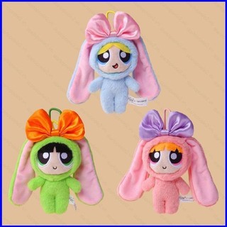 Thú Nhồi Bông Hình Thỏ Powerpuff Girls Dễ Thương Cho Bé Gái