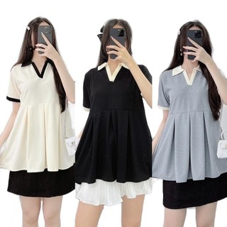 Áo bầu áo suông thiết kế CHẤT THUN TỔ ONG CỔ V tiện lợi mềm mại A23