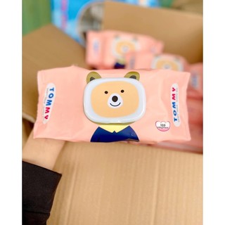 (Bán buôn-chuyên sỉ) Khăn Ướt Gấu Béo Tommy