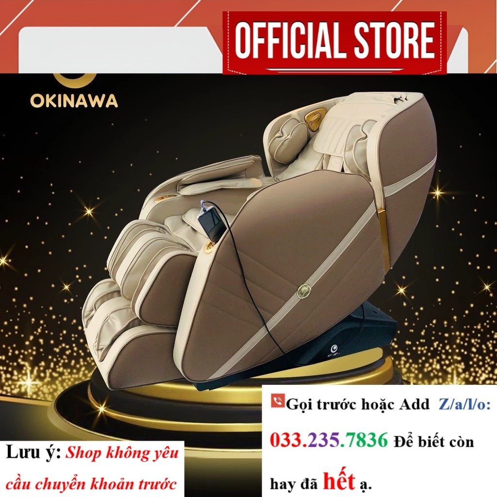 Ghế massage toàn thân OKINAWA REGAL 3000 - Siêu phẩm ghế massage toàn thân <SALE<