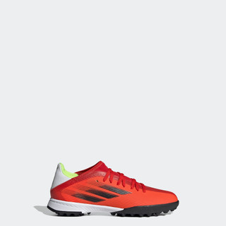 Adidas bóng đá giày đá bóng sân cỏ nhân tạo x speedflow.3 trẻ em đỏ fy3321