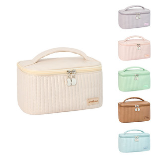 Mở bao túi đựng mỹ phẩm pu di động túi vệ sinh mỹ phẩm túi bảo quản di động túi đựng mỹ phẩm