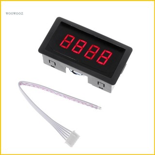 Máy đếm kỹ thuật số dc led 4 số 0-9999 lên / down plus / phút kèm dây cáp