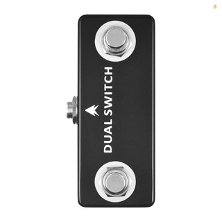 Moskyaudio Dual Switch Dual Footswitch Foot Switch Pedal Full Metal Shell