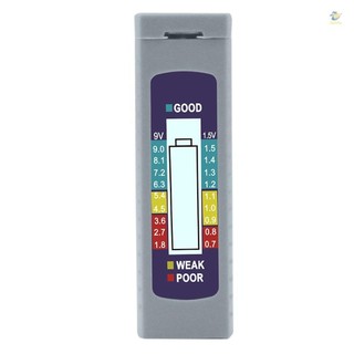 Máy kiểm tra pin kỹ thuật số đa năng di động kiểm tra dung lượng pin cho aa aaa 9v 6f22 1.5v nút cell pin power tester