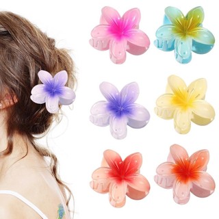 Mới màu hoa trứng tóc kẹp hoa lấy kẹp bên lấy nửa lấy lại thìa cá mập kẹp tóc trang trí hoa trứng kẹp tóc
