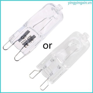 Yin Bán Buôn G9 40W 220V Bóng Đèn Halogen Trắng Ấm Bóng Đèn Quả Cầu 40 Watt