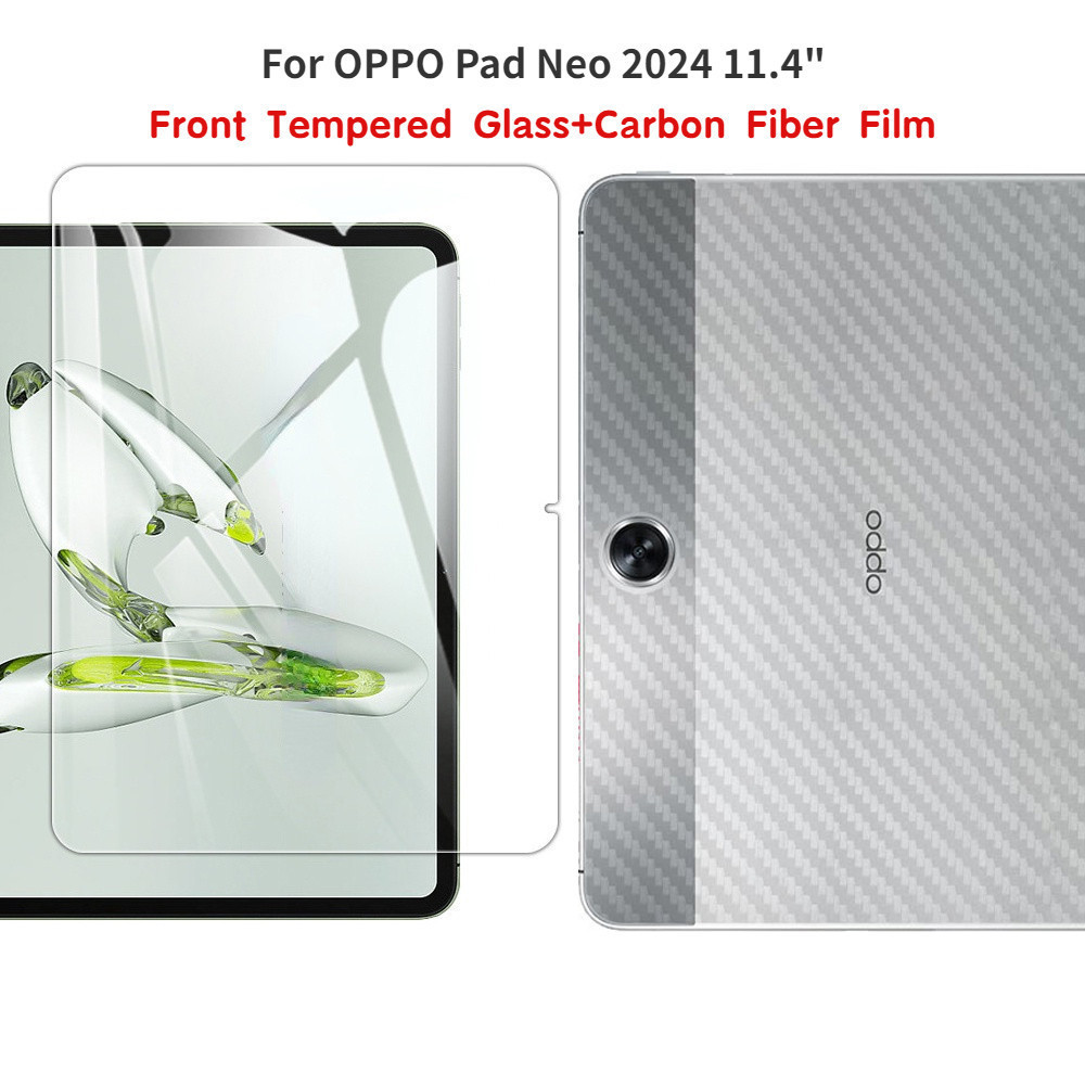 Dành Cho Oppo Pad Neo 2024 Oppo Pad Neo 11.4inch OPD2302 OPD2303 Kính Cường Lực Bảo Vệ Màn Hình + Mặ