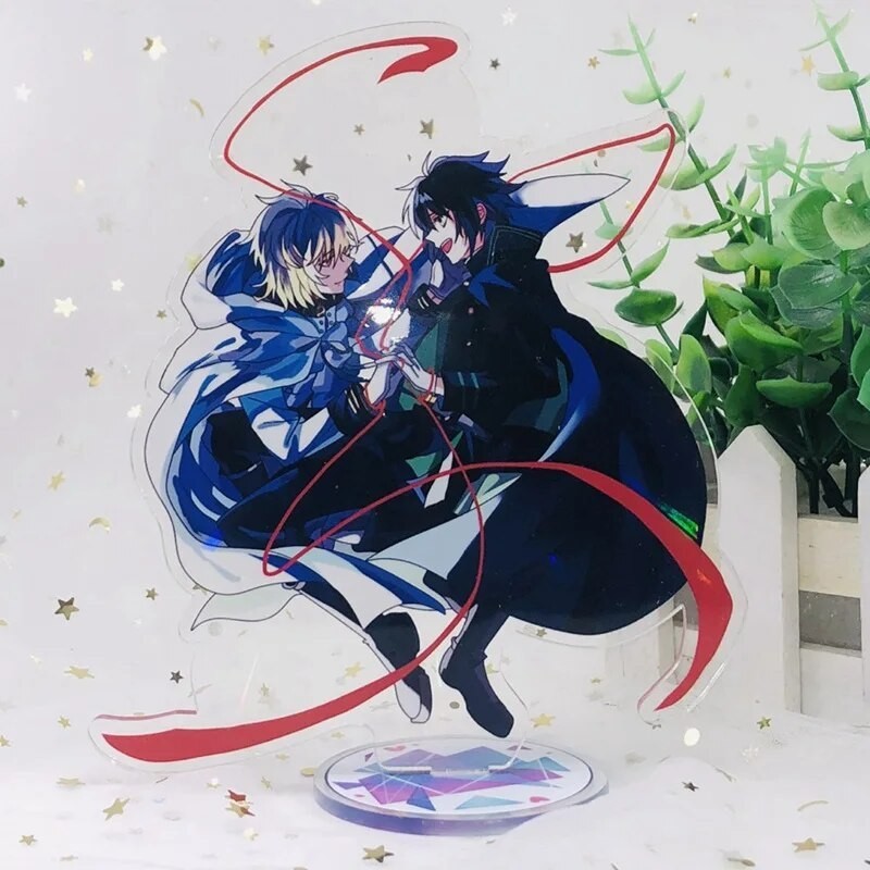 Mô hình Standee Seraph Of The End Owari No Seraph Yuichiro Hyakuya Mikaela Acrylx Phụ kiện trang trí