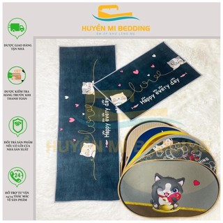 COMBO THẢM LAU CHÂN, 1 BỘ BẾP 2 TẤM