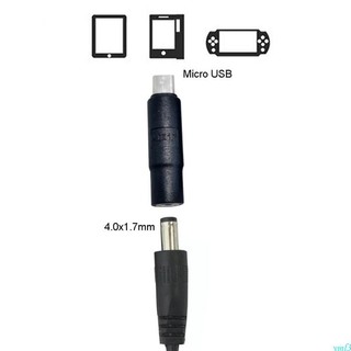 Yml3 micro usb sang dc cáp nguồn 4 0x1 7mm 3 5x1 35mm nữ nguồn điện sạc cáp kết nối cho điện thoại di động máy tính bảng