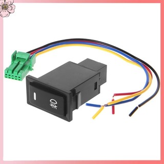 Nút công tắc đẩy oto đèn led sương mù on-off cho toyota