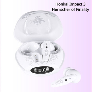 Game Honkai Impact 3 Herrscher of Finality Tai nghe Bluetooth không dây Kiana Kaslana 5.3 với tông màu đầu Elysia HiFi Chất lượng âm thanh Tai nghe giảm tiếng ồn có độ trễ thấp