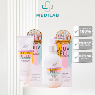 Kem Dưỡng Ẩm Trắng Da Body Louv Cell Crystal Whitening Body Lotion 120ml và 250ml