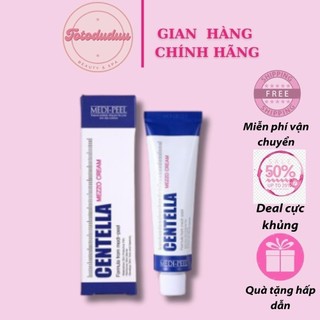 Kem Rau Má Hỗ Trợ Giảm Mụn Phục Hồi Da Medi Peel Centella Mezzo Cream (Tuýp Xanh Dương) kendra beauty