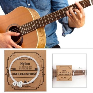 Youn nylon dây đàn ukulele cho soprano 21 inch buổi hòa nhạc 23 inch tenor 26 inch ukulele 4 bộ dây