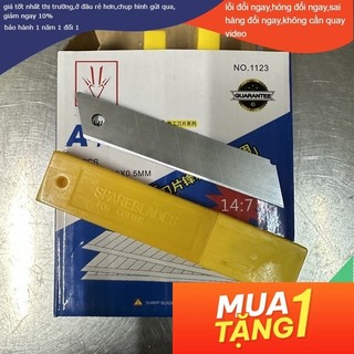 10 lưỡi dao rọc giấy a100 18mm hàng chất lượng