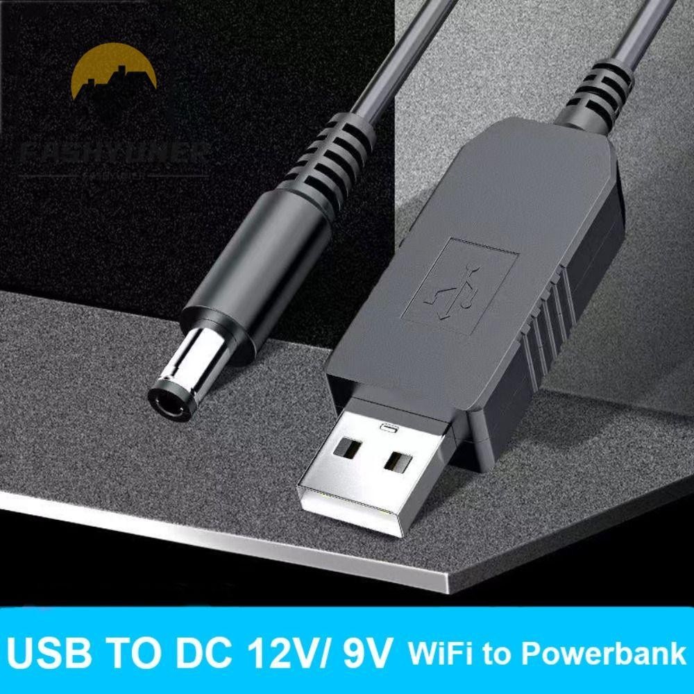 FASHYUNER 3 Cáp USB Cho Wifi Router Modem Loa Quạt USB Sang DC Jack DC 5V Sang 12V / 9V Chuyển Đổi