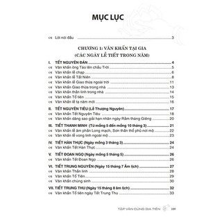 Sách - Tập văn cúng gia tiên (Văn khấn nôm tại nhà) - MT