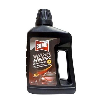  Nước rửa xe  xà bông Sumo WASH & WAX rửa và dưỡng bóng cho xe . 