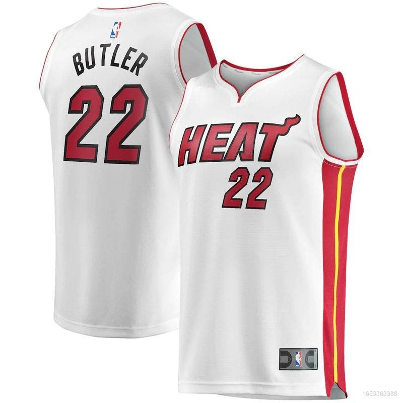 BKB 2022 NBA Jersey Miami Heat Butler Cổ Điển Jersey Áo Thể Thao Kỷ Niệm Phiên Bản Plus Kích Thước U
