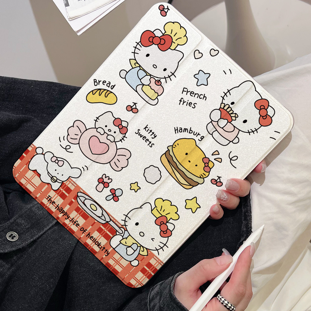 Ốp lưng hello kitty iPad pro11 2022 2024 ốp lưng ipad  air4 ốp lưng ipad gen 10 ốp ipad gen 11 / 5 /