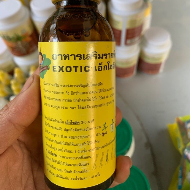 Phân bón Siêu Kích Rễ Thái Lan Exotic Lọ 100ml