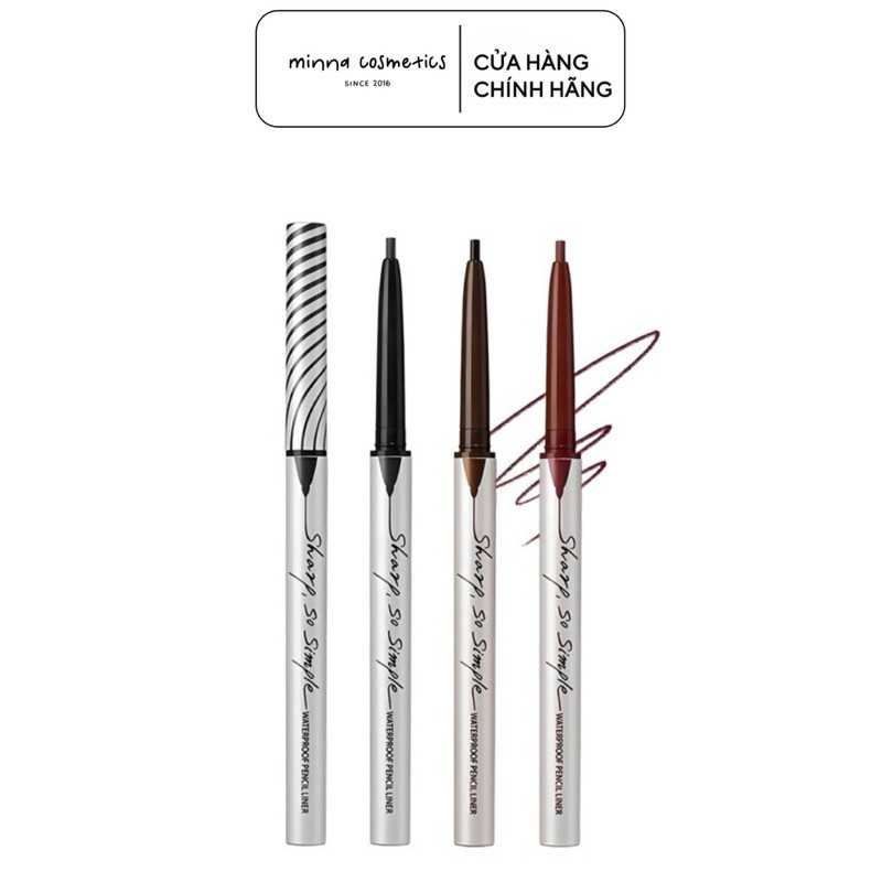 [ƯU ĐÃI SHOP MỚI] [Clio] CHÌ KẺ MẮT CHỐNG NƯỚC CLIO SHARP PENCIL LINER