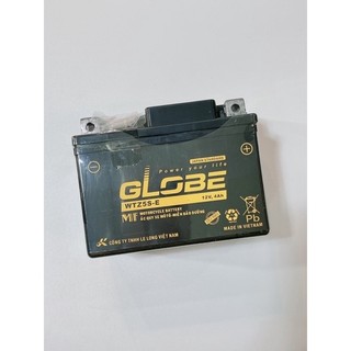 [Hỏa tốc] Bình ắc quy 12V 4Ah, bình điện xe máy GLOBE WTZ5S-E sử dụng xe tay ga đời cũ ko idling stop & xe số đời