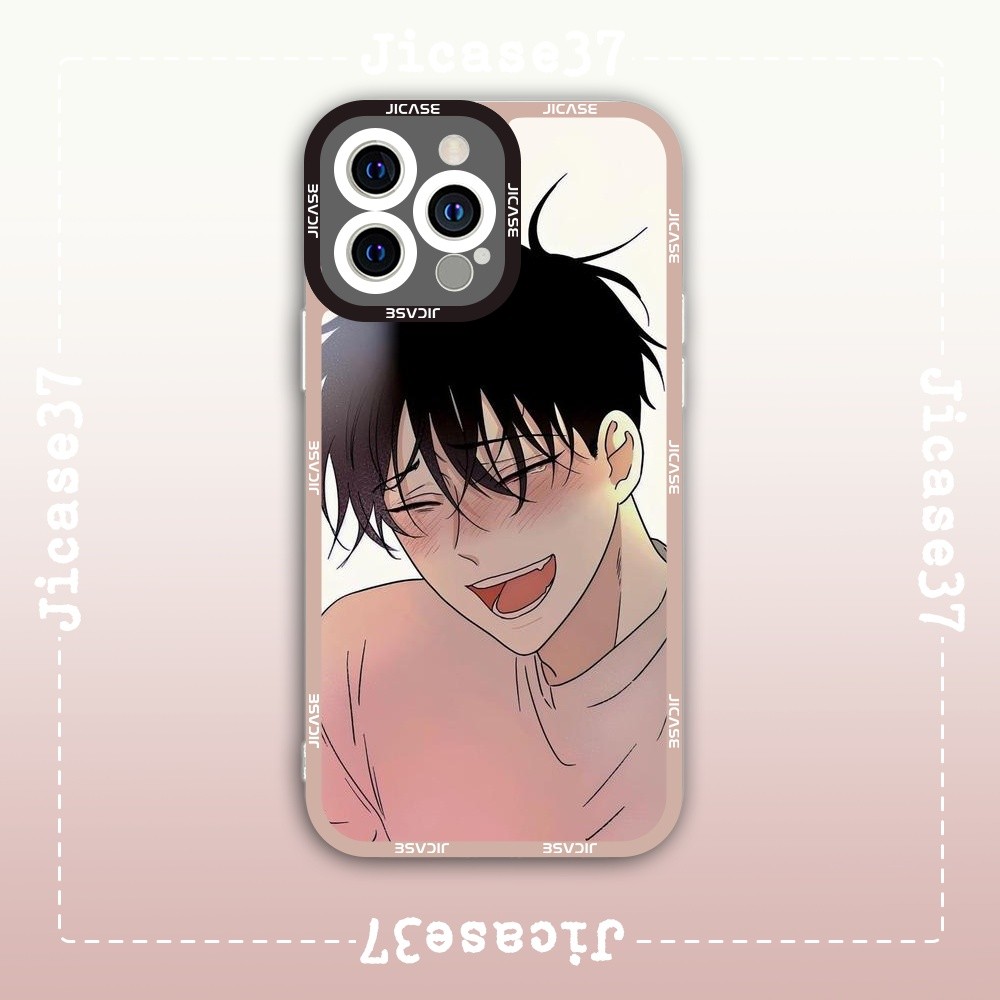 Ốp lưng iPhone Cạnh Vuông Samsung Xiaomi Oppo Manhwa boylove Low tide Đêm bên bờ biển nhân vật Tae J