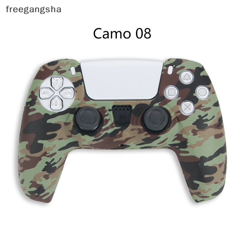[FREG] Silicone Case Cover For PS5 Controller Gamepad Protective Shell Skin For Playstation5 Handle Joy Protector Game Accessories FDH