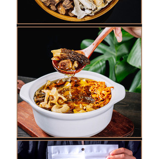 Gói nguyên liệu súp nấm vân nam bổ dưỡng nấm matsutake hoa đông trùng hạ thảo dùng hầm gà hầm sườn súp chim bồ câu