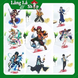 Tượng Mica Standee anime/manga Fairy Tail (Hội đuôi tiên) Nhựa Cứng Acrylic In nhiều chi tiết sắc nét