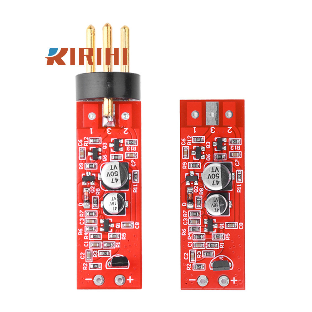 RIRIHI 48V tụ điện màng lớn micro ghi âm mô-đun khuếch đại DIY bảng mạch cho micro điện ma