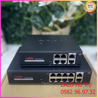 Switch poe pk-link / onv 4-8 port +2 uplink xịn " giá cực tốt)