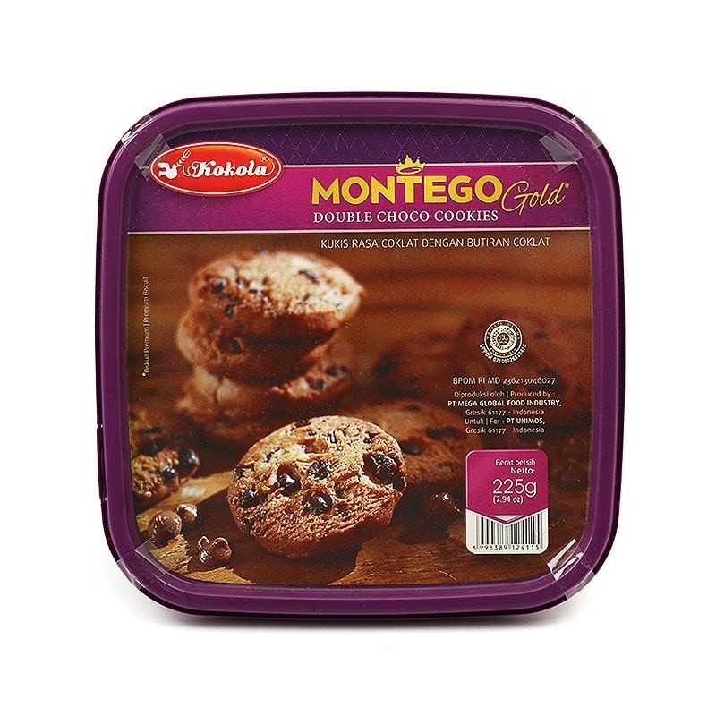 (GS) Bánh Quy Vị Socola Montego KoKola 225G MOONSHINE-FOODS