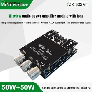 Zk-502mt 2x50w 2.0 kênh loa siêu trầm bảng khuếch đại loa stereo mô đun