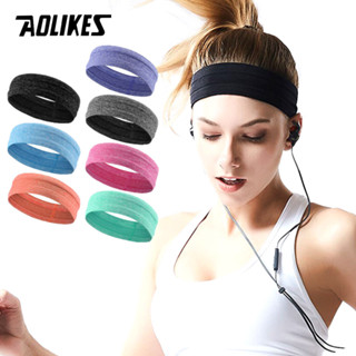  Aolikes Thời Trang Co Giãn Mồ Hôi Thể Thao Tập Yoga Đi Xe Đạp Mũ Tập Gym Bóng Chuyền Đầu Chống Trơn Trượt Thoáng Khí Nam Nữ 
