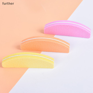 5 miếng bọt biển mới móng tay nghệ thuật đầu đệm chà nhám móng tay đệm khối tập tin bọt biển