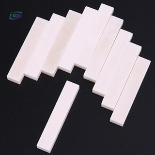Blank Guitar Nut 52x10x6mm Accessory Blank Bone Nut For Guitar Replace[EXQU]