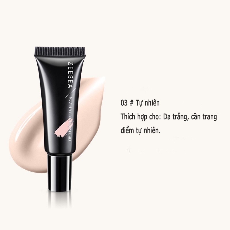 Ảnh 11 của Kem Lót FOCALLURE, ZEESEA Dưỡng Ẩm Làm Sáng Da Chống Thấm Nước Trọng Lượng NhẹFA-934 30g