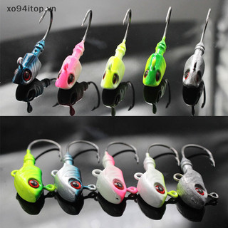 Xoitop cá hình móc đầu cá chì đầu móc 3d giả mắt cá móc đường giả mồi mềm mồi giả mồi câu cá ngoài trời vn