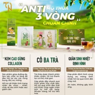 (Giảm cân đông anh) Trà Sen Cô Ba Trà đánh tan mỡ thừa giảm mỡ bụng.
